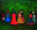 Sem título, 1963 54 x 65 cm Acrílico sobre a tela - Coleção particular. <em>Foto: </em>